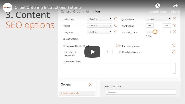 Conseils pour un briefing optimal